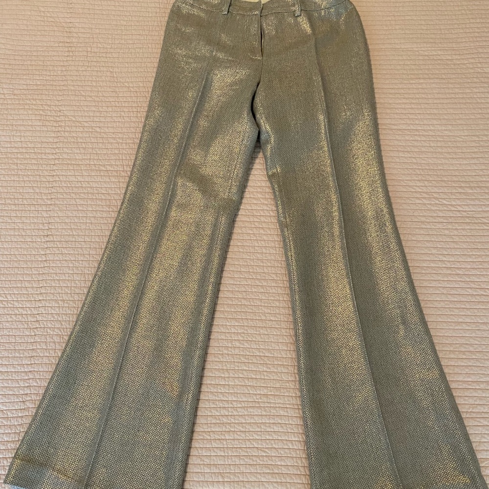 Tory Burch Shimmer Weave Pant